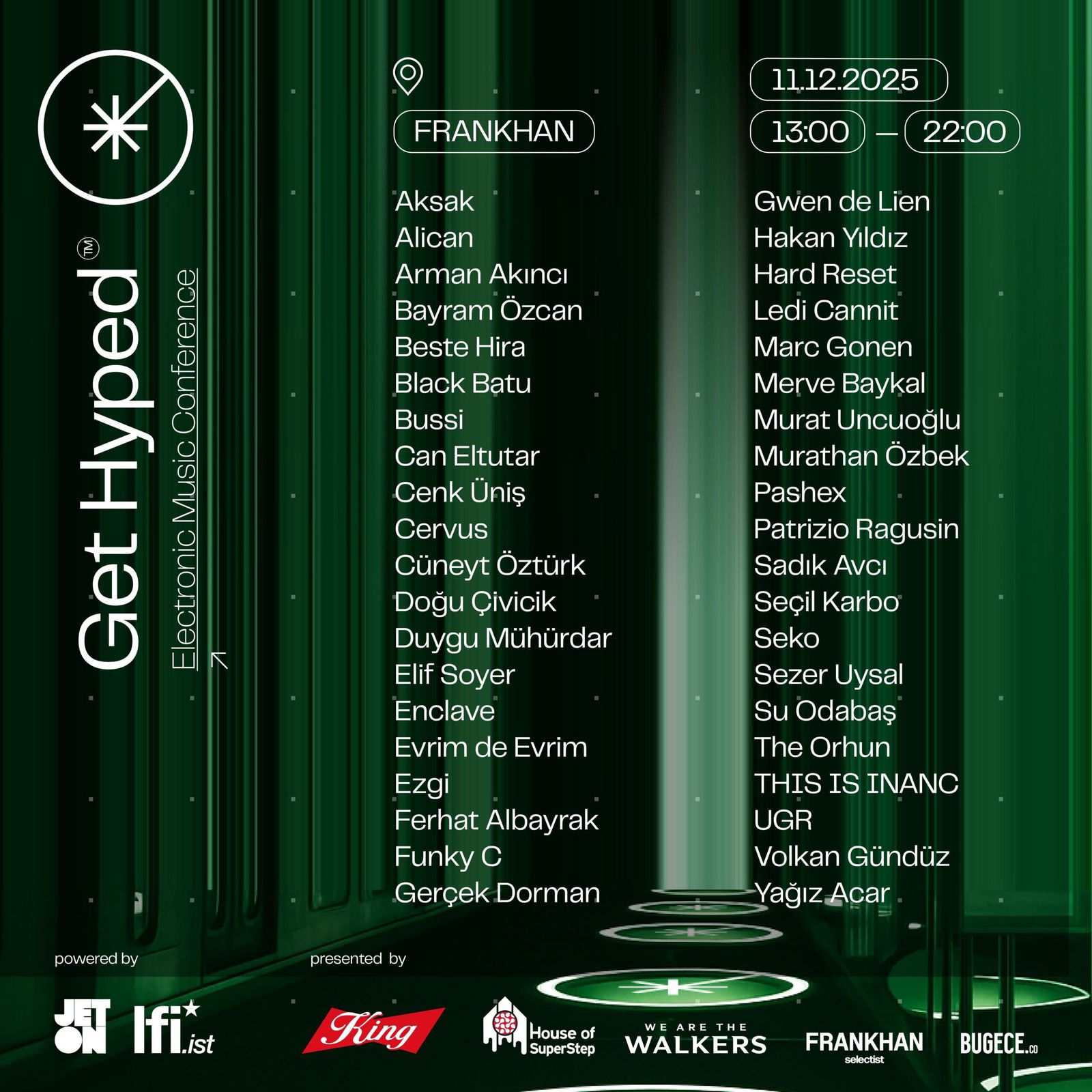 Get Hyped 2025'in Tüm Konuşmaları Spotify'da!